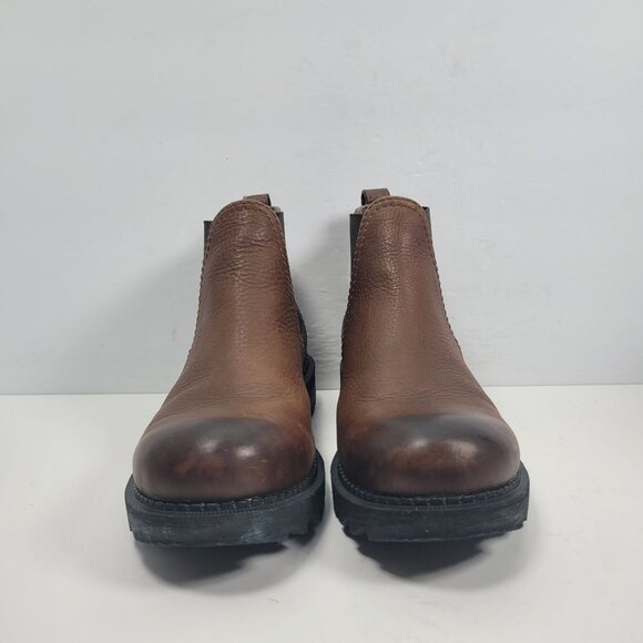 Sorel Men's Brown Leather Ankle Chelsea Boots NM3839-269 US Size 7.5 - Picture 3 of 8